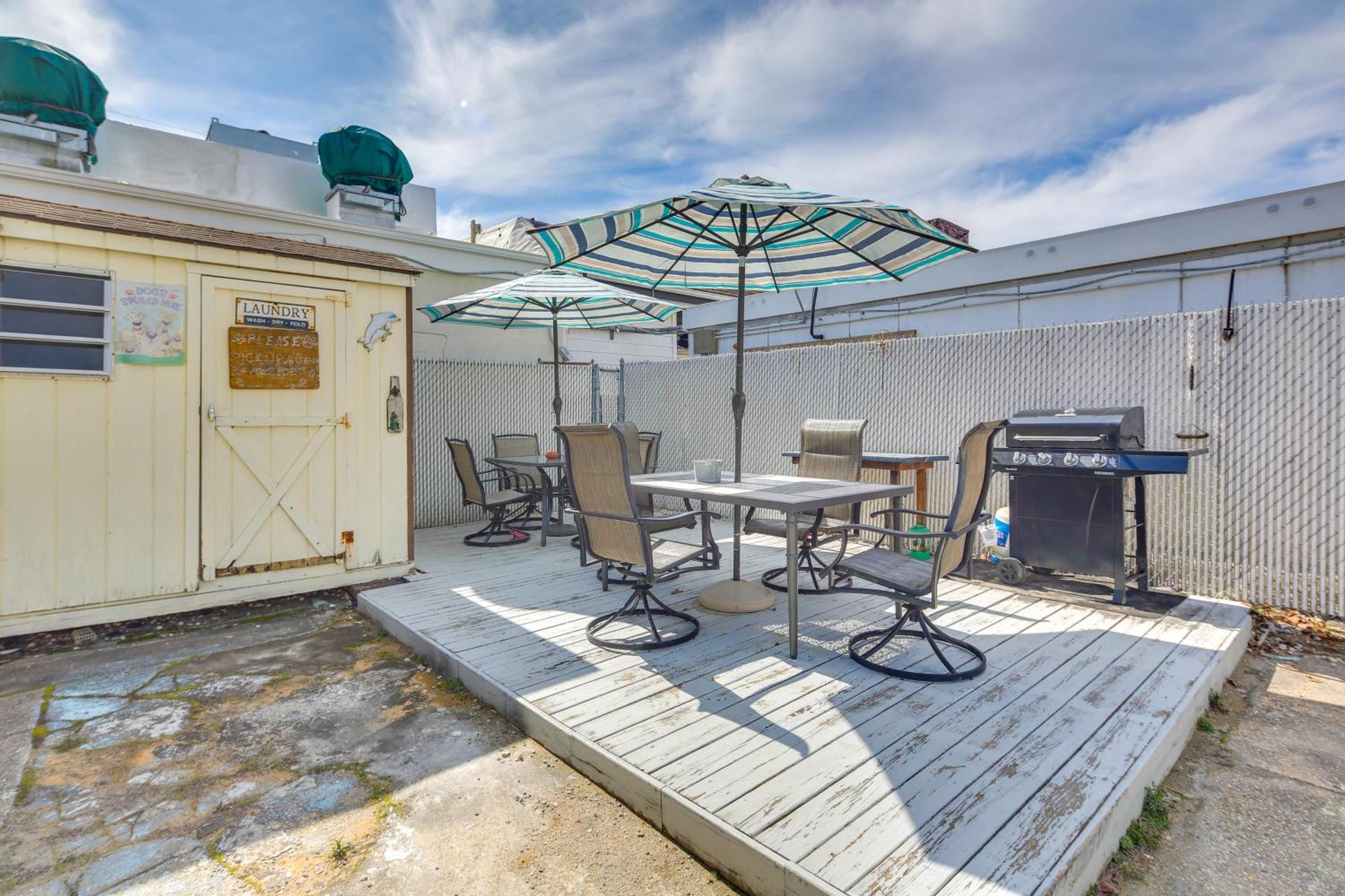 Pet-Friendly Apartment In Wildwood Less Than 1 Mi To Beach Exterior photo